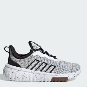 Used Adidas Kids Kaptir Flow 2.0 Sneakers - Black and White